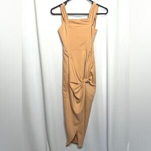Lavish Alice Pink Peach Mauve Dress Small